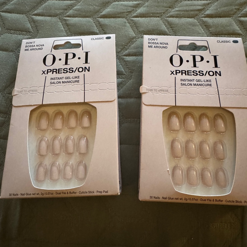 OPI XPress/On Gel-Like Manicure - Nude